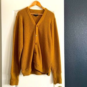 Brixton Mens Button Up Long Sleeve Cardigan- excellent Pre-Warn Condition